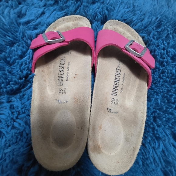 Birkenstock Madrid Pink Sandals Size 39 - Picture 2 of 12